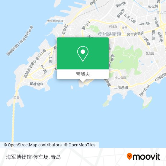 海军博物馆-停车场地图