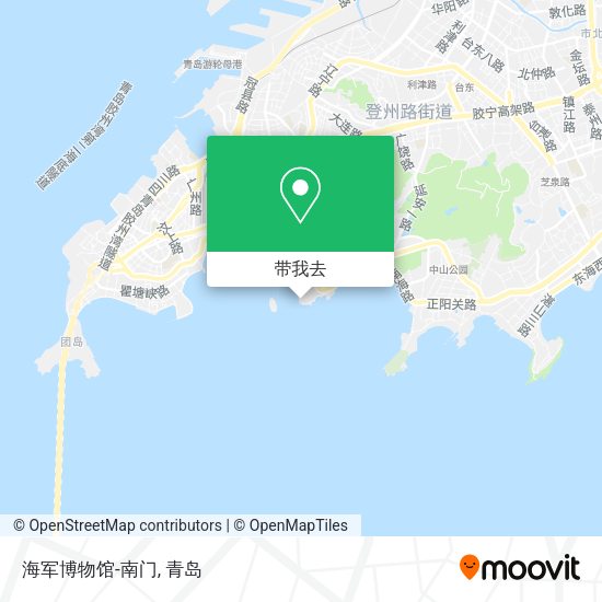 海军博物馆-南门地图