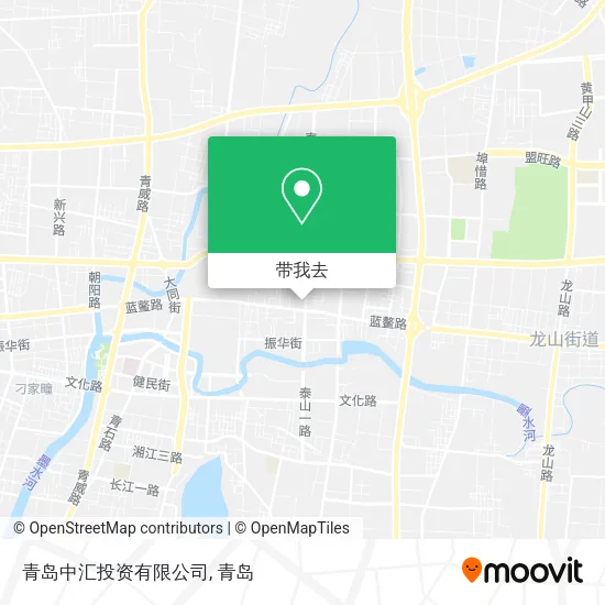 青岛中汇投资有限公司地图