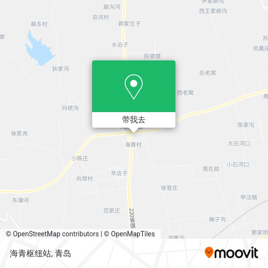 海青枢纽站地图