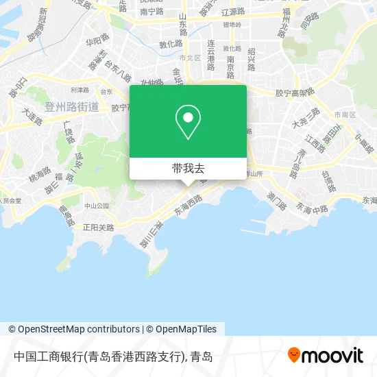 中国工商银行(青岛香港西路支行)地图