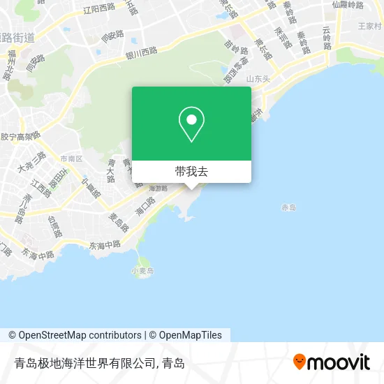 青岛极地海洋世界有限公司地图
