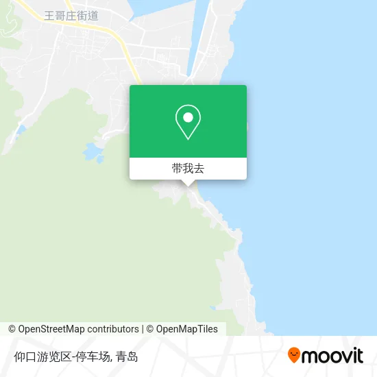 仰口游览区-停车场地图