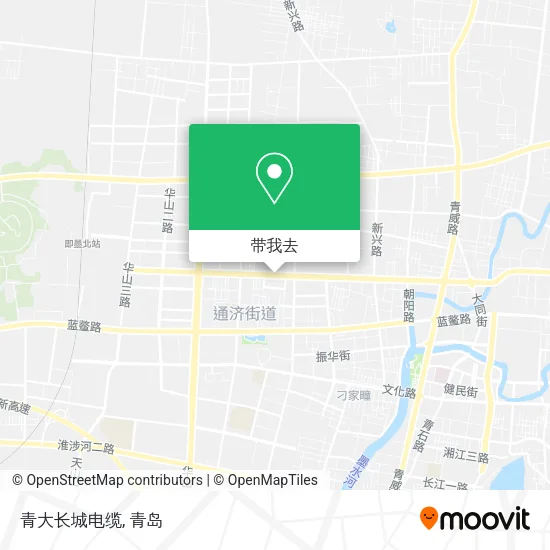 青大长城电缆地图