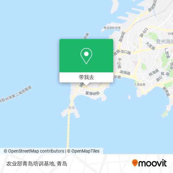 农业部青岛培训基地地图