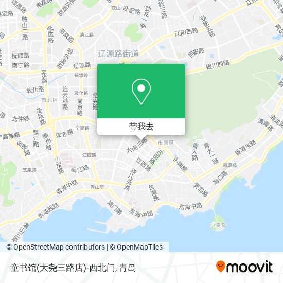 童书馆(大尧三路店)-西北门地图