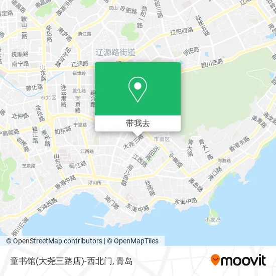 童书馆(大尧三路店)-西北门地图