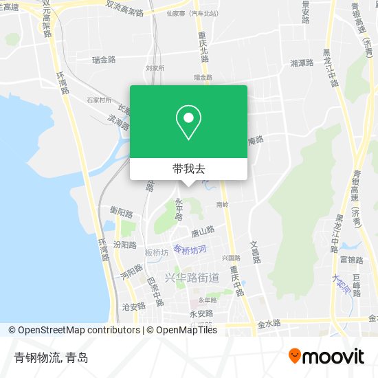 青钢物流地图