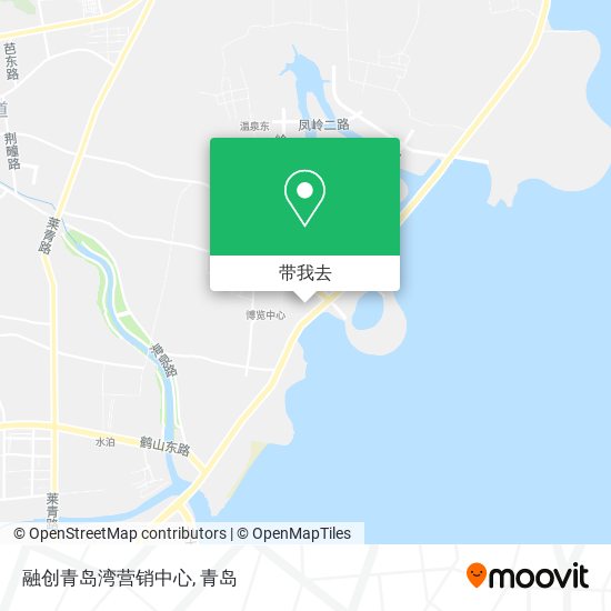 融创青岛湾营销中心地图