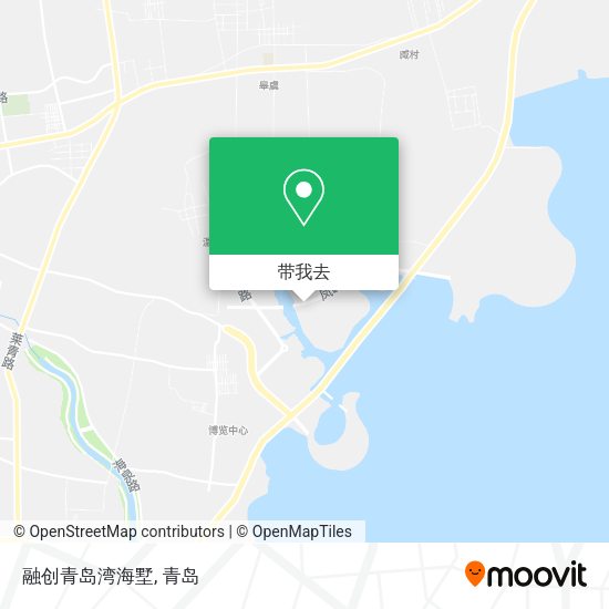 融创青岛湾海墅地图