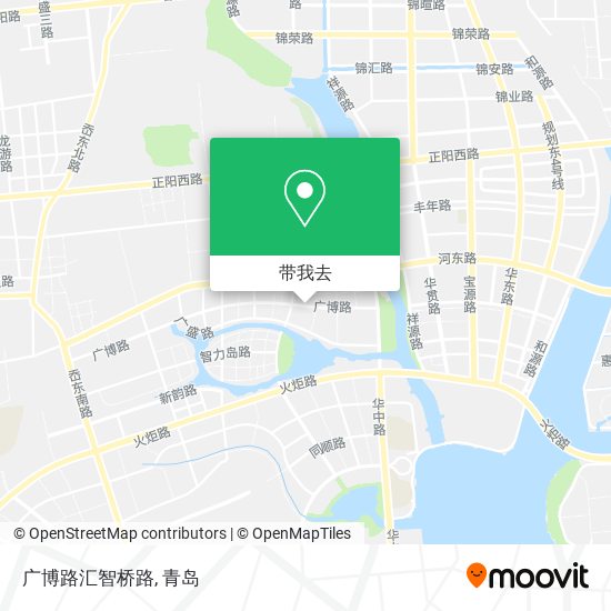 广博路汇智桥路地图
