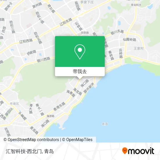 汇智科技-西北门地图