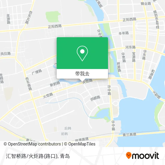 汇智桥路/火炬路(路口)地图