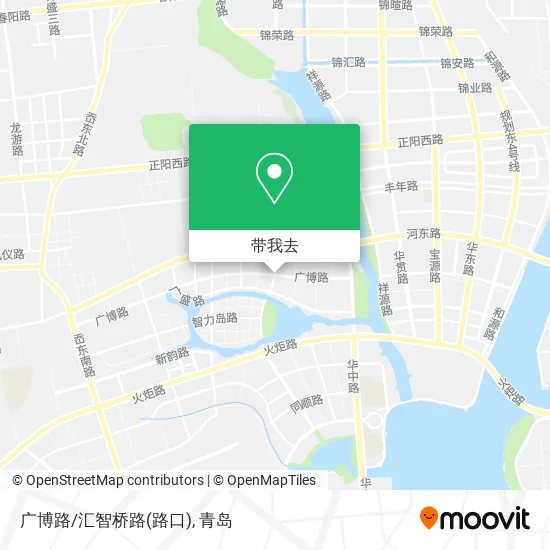 广博路/汇智桥路(路口)地图
