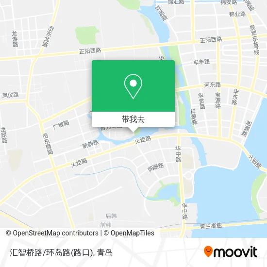 汇智桥路/环岛路(路口)地图