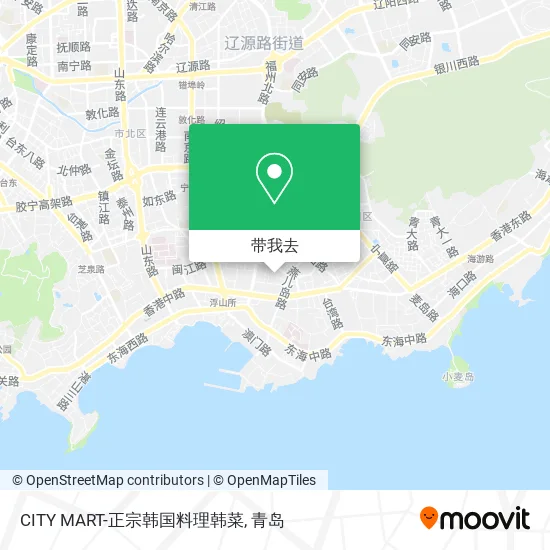 CITY MART-正宗韩国料理韩菜地图