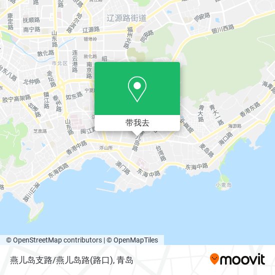 燕儿岛支路/燕儿岛路(路口)地图