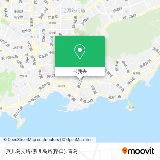 燕儿岛支路/燕儿岛路(路口)地图