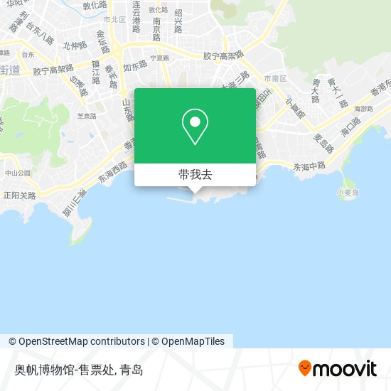 奥帆博物馆-售票处地图