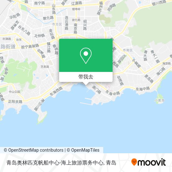 青岛奥林匹克帆船中心-海上旅游票务中心地图