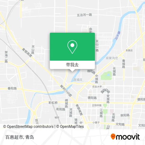 百惠超市地图