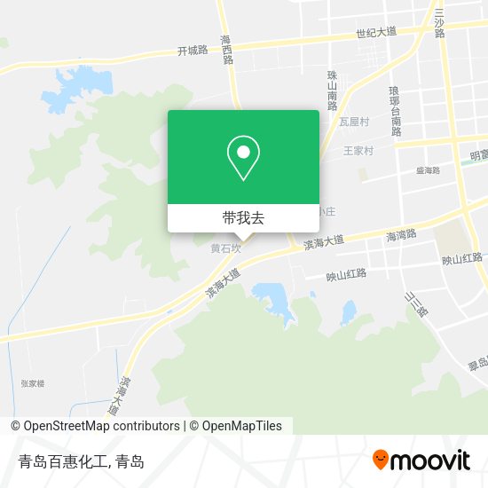 青岛百惠化工地图