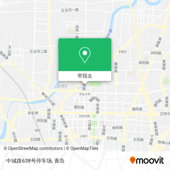 中城路638号停车场地图