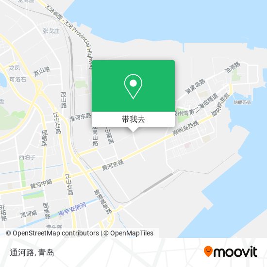 通河路地图