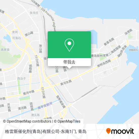 格雷斯催化剂(青岛)有限公司-东南1门地图