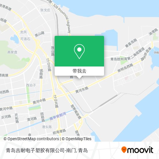 青岛吉耐电子塑胶有限公司-南门地图
