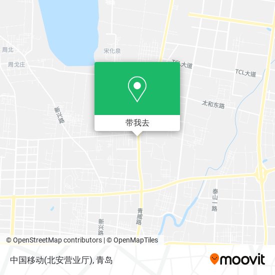 中国移动(北安营业厅)地图