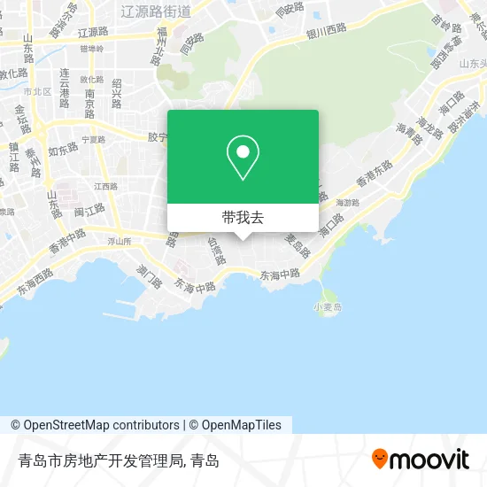 青岛市房地产开发管理局地图