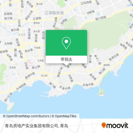 青岛房地产实业集团有限公司地图