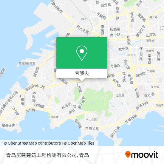 青岛房建建筑工程检测有限公司地图