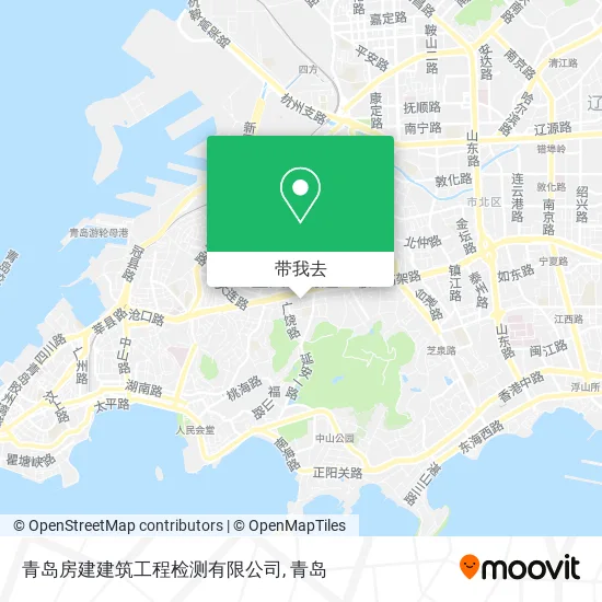 青岛房建建筑工程检测有限公司地图