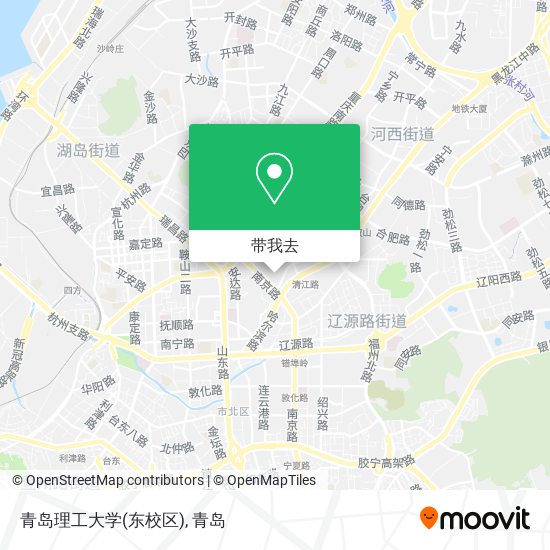 青岛理工大学(东校区)地图
