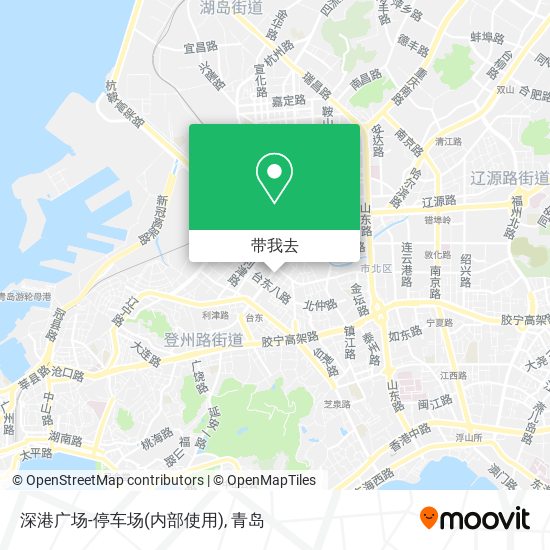 深港广场-停车场(内部使用)地图