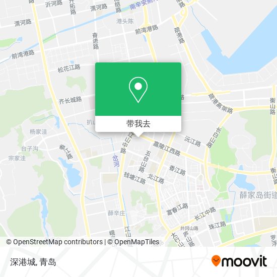 深港城地图