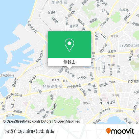 深港广场儿童服装城地图