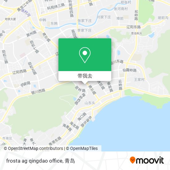 frosta ag qingdao office地图
