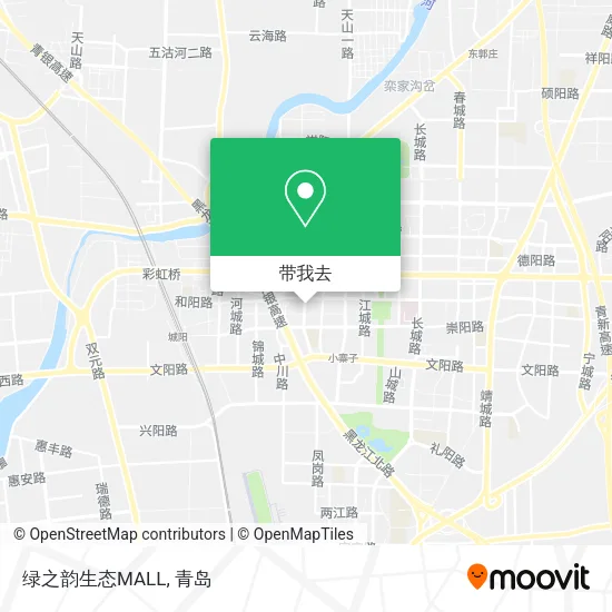 绿之韵生态MALL地图