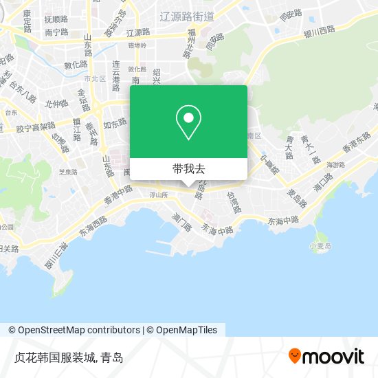 贞花韩国服装城地图
