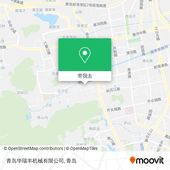 青岛华瑞丰机械有限公司地图