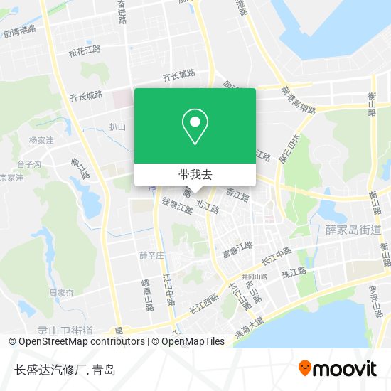 长盛达汽修厂地图