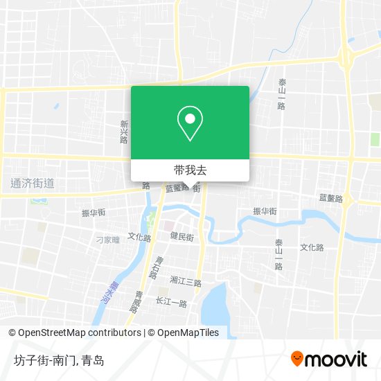 坊子街-南门地图