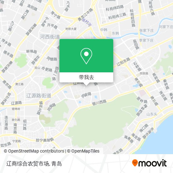 辽商综合农贸市场地图