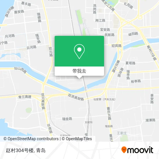 赵村304号楼地图