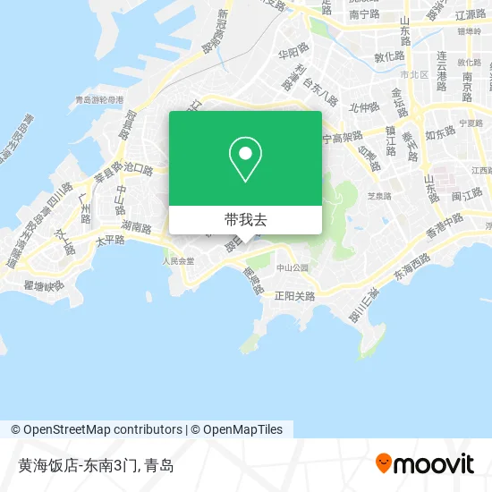 黄海饭店-东南3门地图