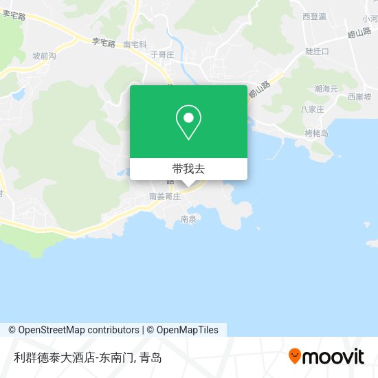 利群德泰大酒店-东南门地图