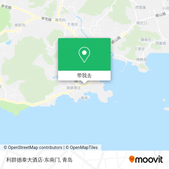 利群德泰大酒店-东南门地图